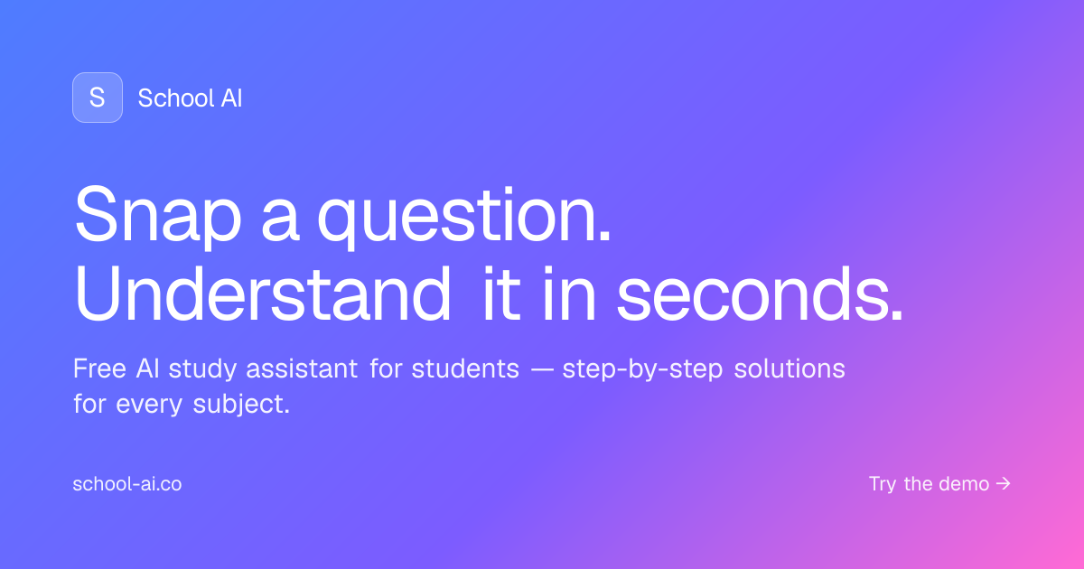 School AI logo